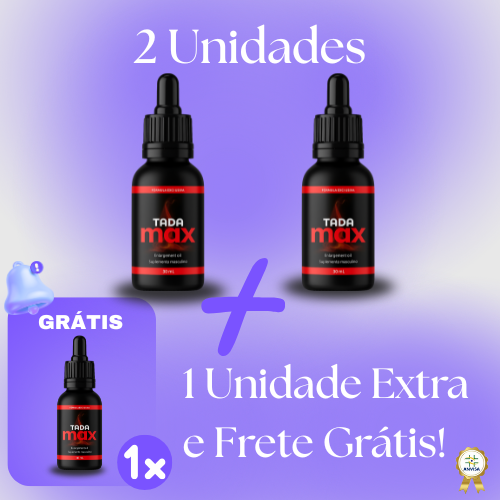 Tadamax: Revolucione a sua Potência Sexual (30ml)