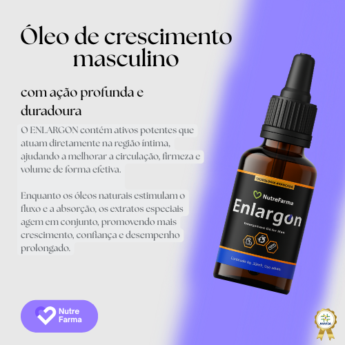 Enlargon: Aumento da Libido e Melhor Desempenho Sexual
