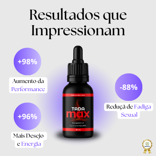 Tadamax: Revolucione a sua Potência Sexual (30ml)