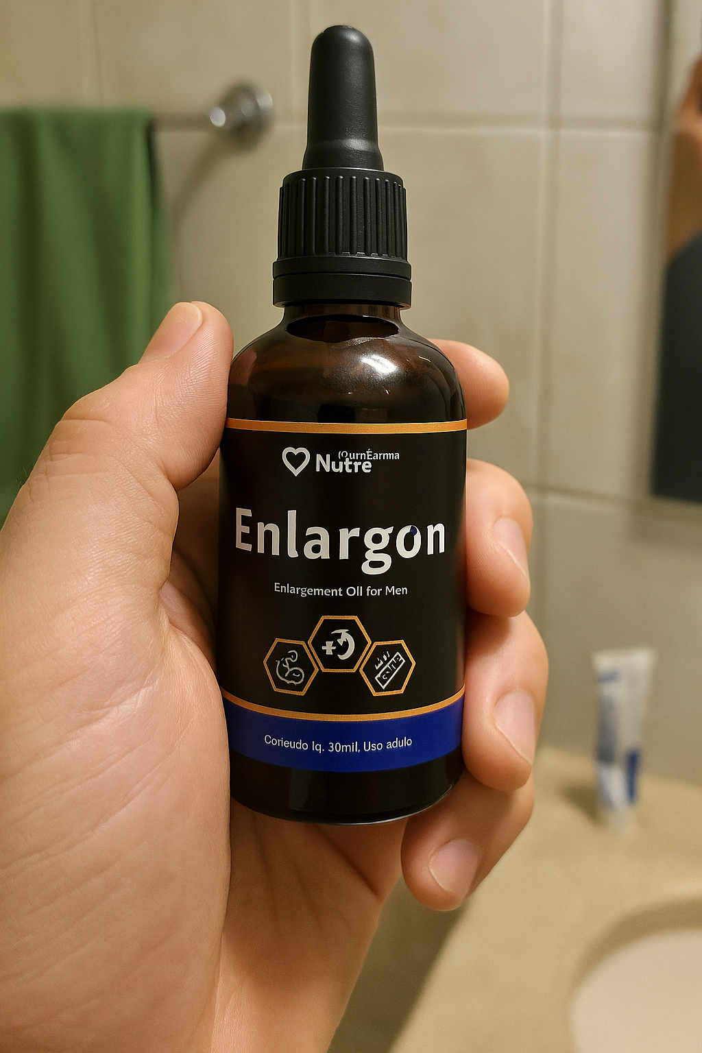 Foto do Enlargon usado por Marcos