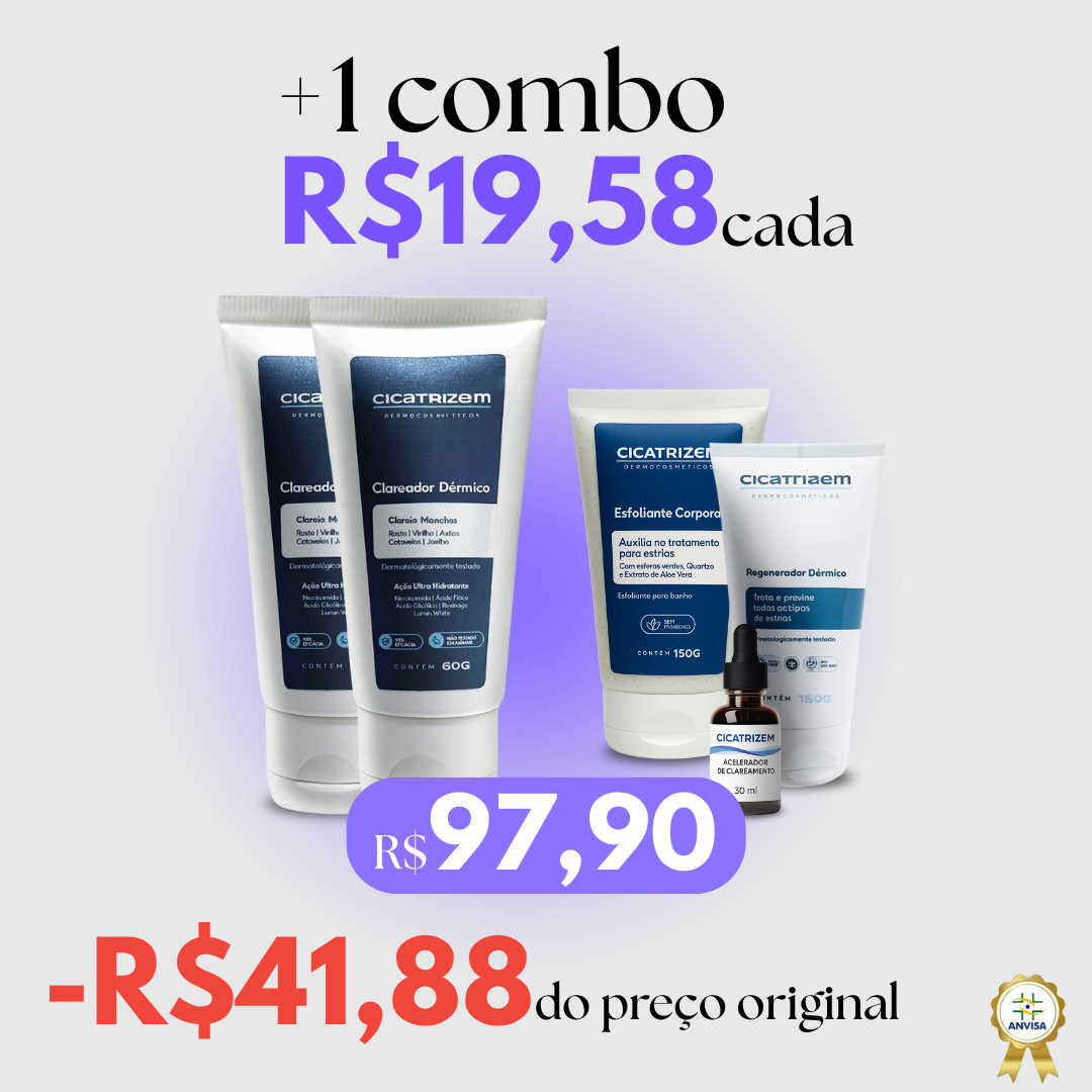 Combo extra com 5 produtos